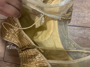 Combo Of 2New Unused Gold Blouses With Cups