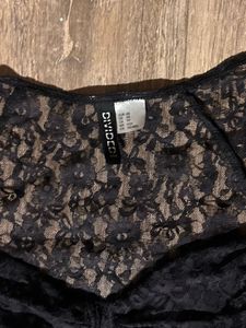 Black Lace Top🕷️