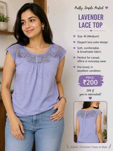 Light Purple Crochet Top