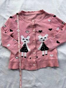 Bundle of 5 Cute Baby Girl Cardigans