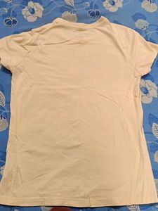 Women's Cream Floral "AMORE" T-Shirt