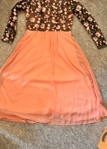 Boho Floral Print Maxi Dress