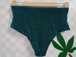 (1300)Sparkling Green Swim Bottom