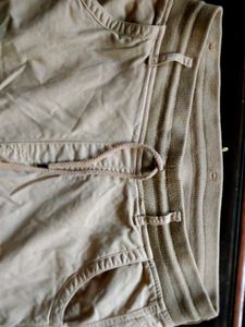 Solid Comfortable Cargo Pants