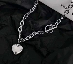 Chunky Heart Pendant Necklace- Savana