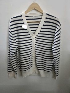 Striped Cardigan
