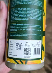 Wildly Pure Free spirit Frizz Control Shampoo