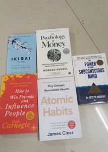 5 International Bestselling Authors Books Set