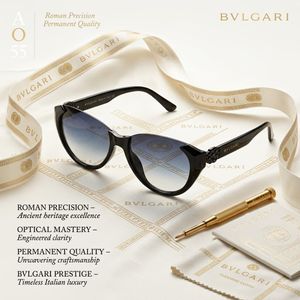 Bvlgari Black Cat-Eye Sunglasses