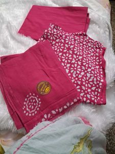 batik suit fabric