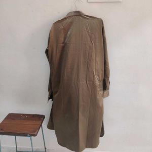 Men's Brown Kurta