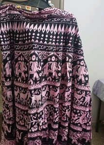 Boho Elephant Print Skirt