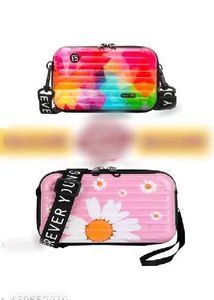 Cute Daisy & Tie-Dye Vanity Case