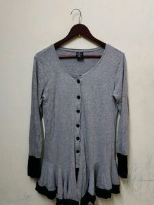 Grey Tunic/ Shrug Top