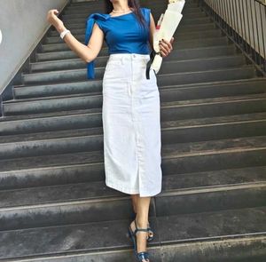 Stylish pinterest Blue &amp; Cream Dress