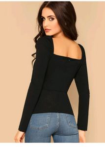 Sweetheart Neckline Top