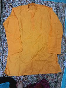 New MEN KURTA  YELLOW