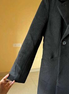 Black Long Coat for women