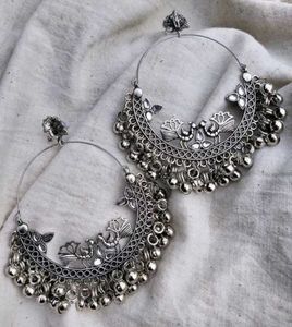 Hoop Jhumka Earrings