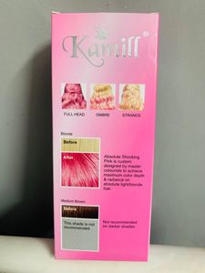 Rose Gold Pink Hair Colour Temporary