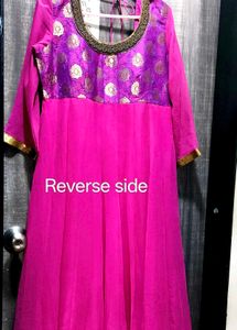 Beautiful Pink Anarkali Kurta