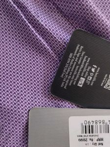 BASICS Purple Button-Down Shirt