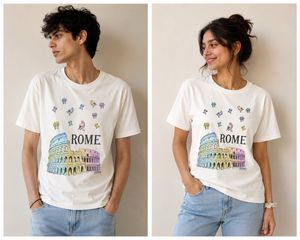 Ramoji Film City White Graphic T-Shirt | Size-S
