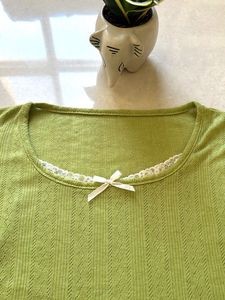 Cute Green Top