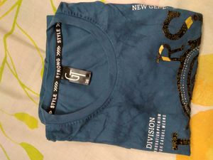Stylish Blue T-Shirt