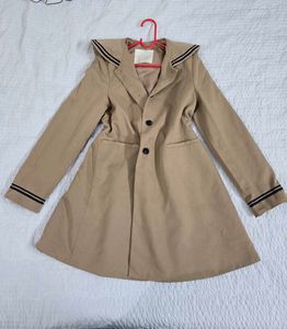 Stylish Khaki Trench Coat bust 36