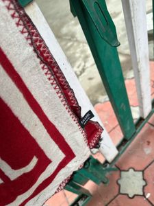 Chanel Scarf - Red &amp; White