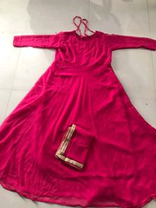 Gown With Dupatta