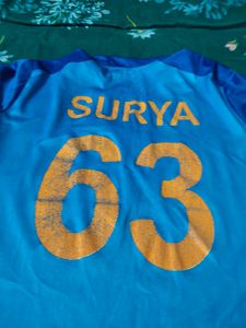 Men's Blue India Cricket Jersey