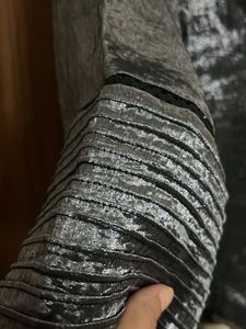 Shimmering Grey Kurta &amp; Palazzo Pants