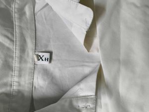white crop shirt