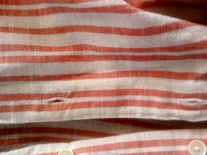 Men's Striped Button-Down Shirt