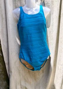 Blue One Piece Swimsuit