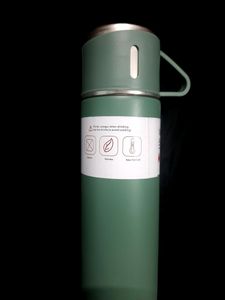 Olive Green Vaccume Flask 3pc Set