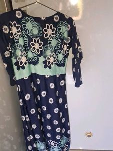 Floral Print Midi Dress