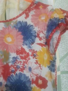 Beautiful Girl's floral dress