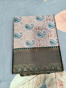 new silk blend saree