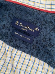 Men's Checkered Button-Down Shirt