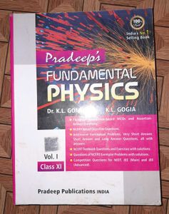 Pradeep's Fundamental Physics Class XI