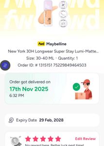 Maybelline Super Stay Foundation