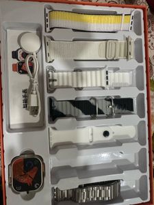 Smartwatch with Multiple Straps & Charger