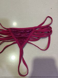 Pink Sexy Thong Panty