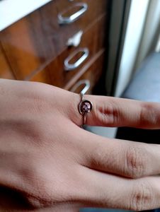 Diamond Ladies Ring Pure Silver 925