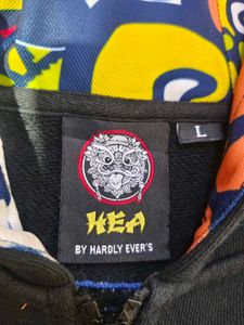 Dragon Embroidered Zip-Up Hoodie