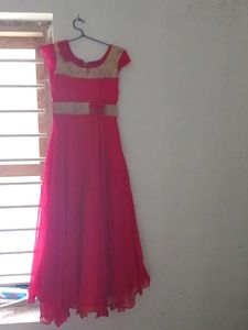 Elegant Red Ethnic Gown