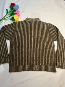 Striped Knit Sweater